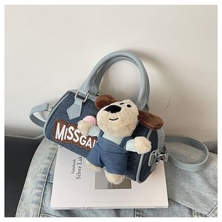 Hoạt Hình Hoạt Hình Gối Denim Boston 2026 Túi Dễ Thương Tất Cả Trận Đấu Túi Đeo Vai Thời Trang