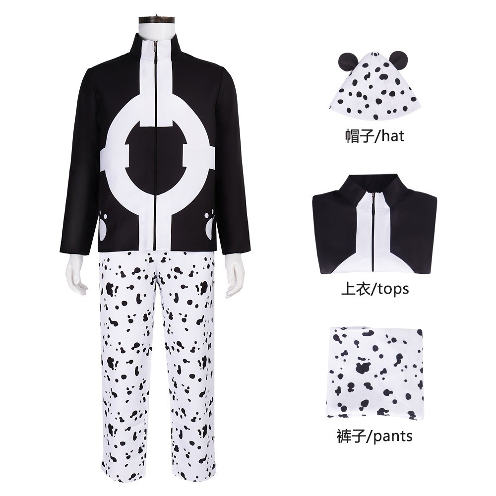 Anime One Piece Bartholomew Kuma Cosplay Quần Áo Trọn Bộ - Phong Cách Cổ Điển và Hàng Ngày