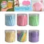 EBINLANDS 36 Cái / bộ Miếng bọt biển mặt, Miếng bọt biển rửa mặt nén dùng một lần, Miếng đệm bông làm sạch da mặt mịn màng đóng hộp cho mọi loại da