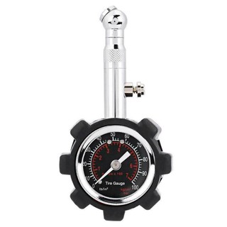 Máy đo áp suất lốp xe hơi 100psi có nút reset Đồng hồ đo áp suất lốp، Thiết kế nhỏ gọn, bơm lốp định kỳ
