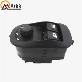 HL 6554.WA 6554.WH 6554.58 Công tắc cửa sổ điện Điều khiển nút gương Phù hợp cho PEUGEOT 206 Đen