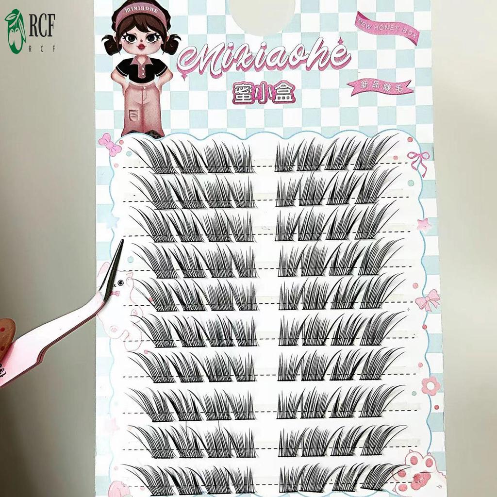 Cụm lông mi không keo 3D DIY - Wispy Fluffy Lash Extension cho các bữa tiệc du lịch