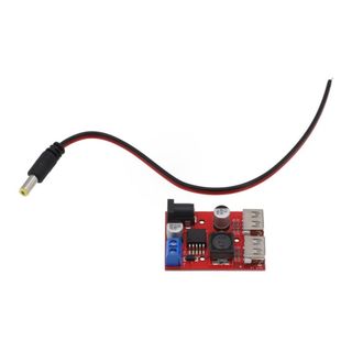 Bộ chuyển đổi bước xuống YSANH 3A, Bộ sạc bộ điều khiển USB kép đầu vào 6V-40V, Mô-đun cung cấp ống thoát nước thiết kế nhỏ gọn bền bỉ cho các thiết bị di động
