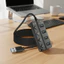 Hub DARON USB 3.0, 4 cổng có công tắc Bộ chia USB đa năng, Bộ chuyển đổi nguồn cáp dài tốc độ cao 5Gbps Nhiều trạm nối trung tâm mở rộng