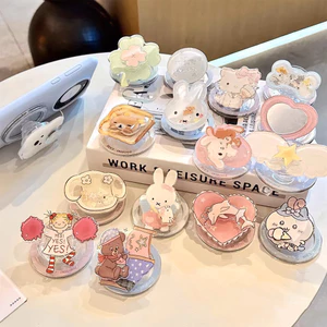 【Hàng Có Sẵn】Giá Đỡ Điện Thoại Từ Tính Xoay Dễ Thương, Pop Socket Hàn Quốc, Giá Đỡ Tiện Dụng Dành Cho Smartphone