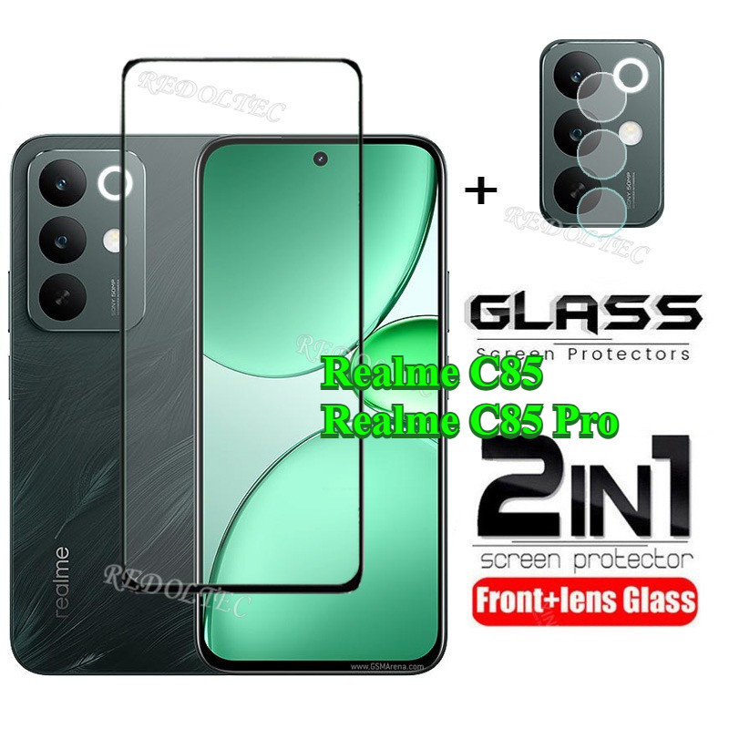 Mimi Realme C85 C85Pro 5G 4G kính cường lực full keo + bảo vệ camera cho Realme C85 Pro