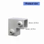 Yoo Square Cố Định Khớp Lưu Trữ Giá Kết Nối Hợp Kim Nhôm Khớp Phụ Kiện Kết Nối Dây Dễ Dàng Lắp Đặt