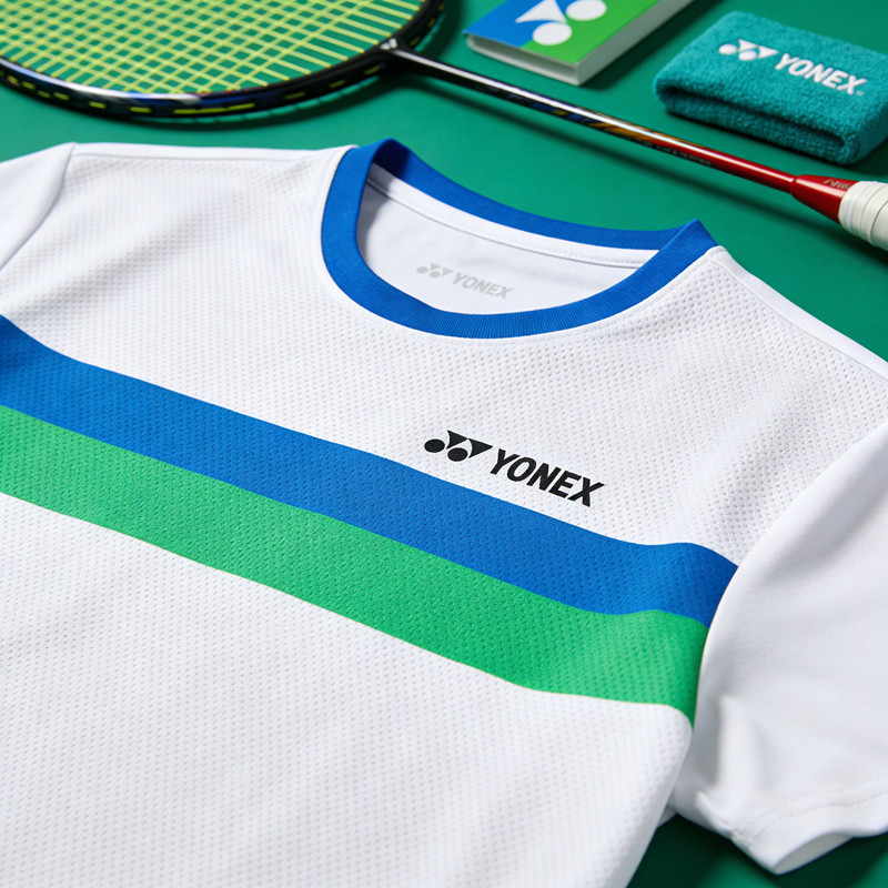Áo ni YONEX dành cho tennis, bộ đồ tập luyện thoáng khí