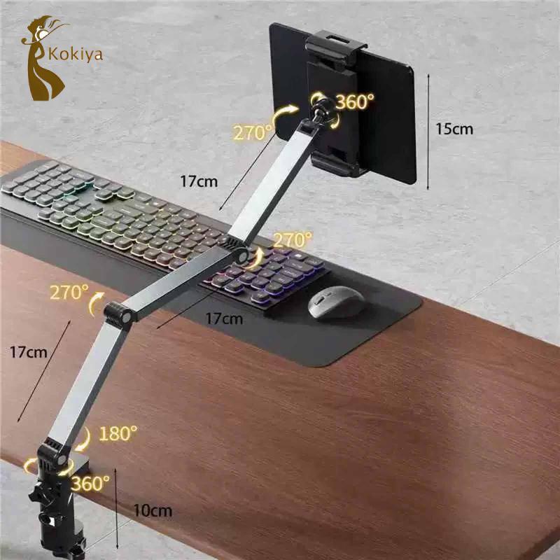 Giá đỡ máy tính bảng điện thoại cổ ngỗng để bàn Kẹp tay linh hoạt Giá đỡ điện thoại di động
