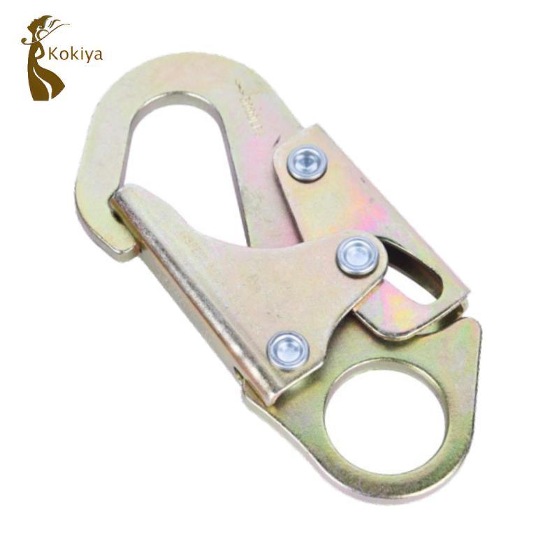 Móc chụp thiết bị thép chịu lực 25kN chuyên dụng cho rappelling và leo núi