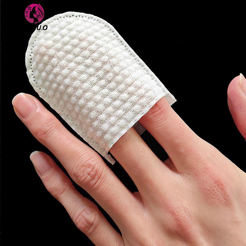Springevenstar 120 Cái / túi Hình Chữ U Nhà Thơ Bông Miếng Lót Trang Điểm Mặt Bông Miếng Lót Mỹ Phẩm Mềm Cho Mặt Trang Điểm Loại Bỏ Miếng Lót Springevenstar