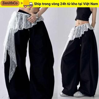 Váy Ren Mini Thêu Hoa Không Đều ZENITHCO, Thiết Kế Cao Cấp Phong Cách Y2K, Thích Hợp Dạo Phố