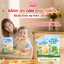 Combo 5 Túi Bánh Ăn Dặm DHA Yobite đủ vị, Gạo Organic, Tan Nhanh, An Toàn Cho Bé 6M