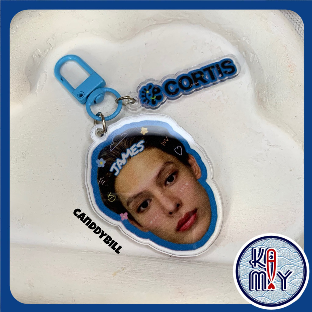 GANTUNGAN Keychain CORTIS kpop key chain accessories acrylic Keychain 2 sides kpopers
