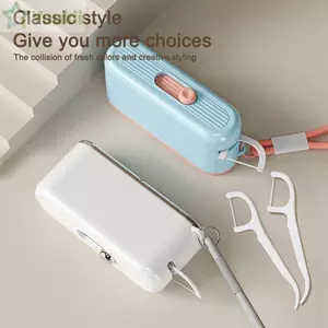 Hộp đựng bóng YUUKII, với 10 chiếc Hộp đựng bóng tự động có thể phun ra, Hộp đựng bóng ép chăm sóc răng miệng