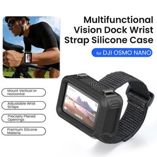 Dây đeo truyền hình ảnh LUMELAMP, Dây đeo cổ tay mở rộng máy ảnh có thể điều chỉnh bằng Nylon, Dây đeo tay máy ảnh chống thất lạc cho phụ kiện máy ảnh hành động DJI Osmo Nano
