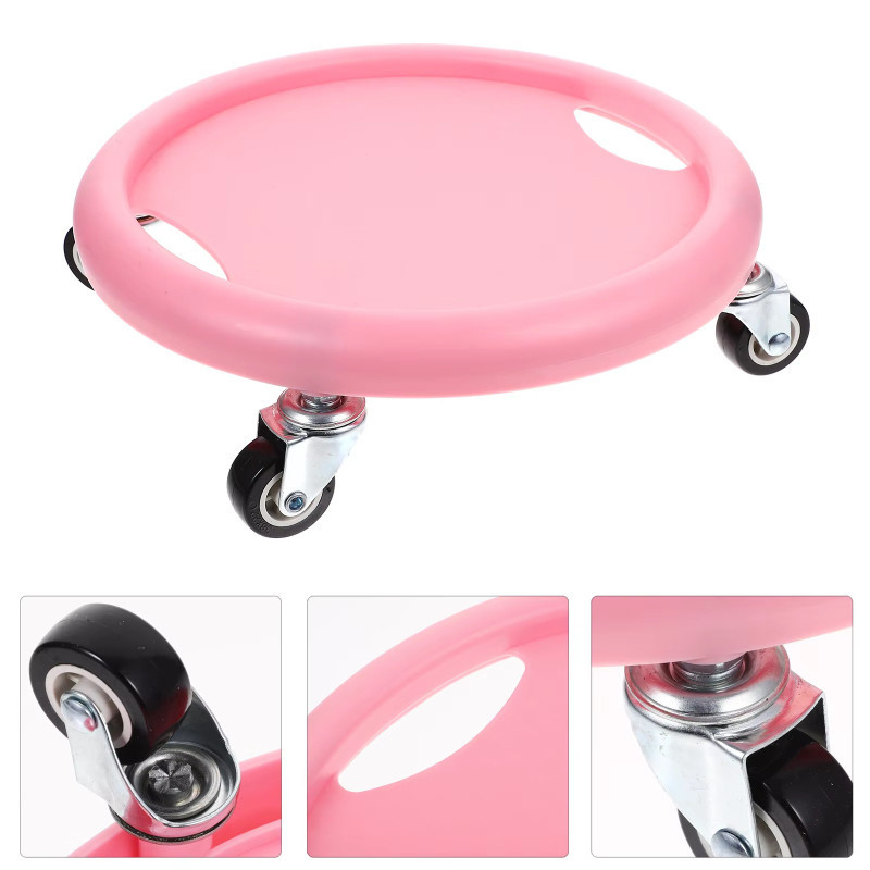 Dụng Cụ Tập Bụng Đa Năng 4 Bánh Trượt 360 Độ, Tập Cơ Bụng, Cơ Đùi, Phục Hồi Chức Năng, Đĩa Trượt Gym