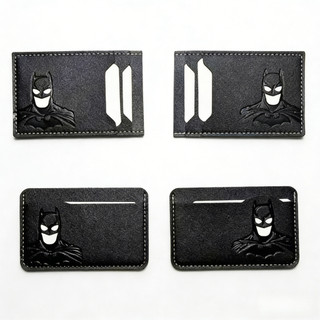 Ví da mỏng Batman, Hộp đựng thẻ tín dụng tối giản & Hộp đựng thẻ ID cho nam, Quà tặng cho bố, con trai, chồng
