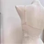 Áo lót ren IAPPORTUNIA, Áo ngực cổ chữ V sâu không có vòng thép, Áo ngực không dây thiết kế tập hợp màu trắng thời trang cho Occasio đặc biệt