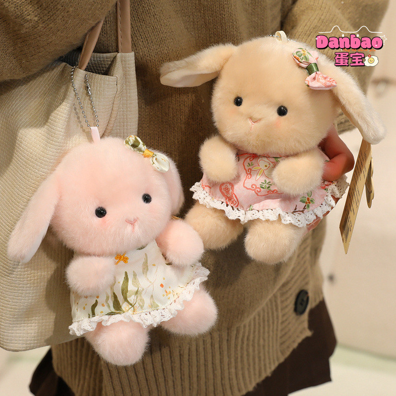 [BT BEAR] Thỏ Đầm Hoa Đồ Chơi Sang Trọng Cho Bé Búp Bê Thỏ Dễ Thương Kèm Búp Bê Chất Liệu Mềm Quà Tặng Cho Bé Gái Quà Tặng Sinh Nhật DANBAO Đồ Chơi