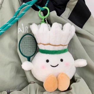 [Giao hàng từ Việt Nam] Móc khóa búp bê cầu lông EARTHLYCO, Đồ chơi nhồi bông Kawaii sáng tạo, Quà tặng mềm Mặt dây chuyền ba lô hoạt hình