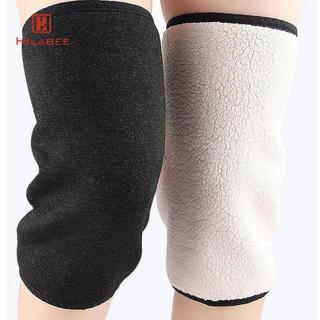 Băng Knee Warmer Mùa Đông Lót Lông Cừu Dày, Ấm Áp Cho Đầu Gối Và Tay Chân