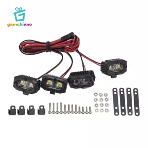 Gamchiano RC RC Đèn Pha Dự Phòng Phụ Kiện Cho SCX10 90046 1 / 10 DIY Phần Sở Thích Mô Hình Xe Ô Tô DIY Sửa Đổi Xe