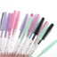 FAVORITEGOODS 50 Chiếc Bàn Chải Lông Mi, Microbrush Lông Mi Nối Dài Spoolie Lash Bàn Chải Trang Điểm, Công Cụ Mỹ Phẩm Silicon Pha Lê Bền Đẹp Lược Lông Mày