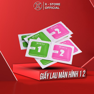 Bộ dụng cụ vệ sinh màn hình điện thoại, bộ giấy lau chuyên dụng hỗ trợ dán kính cường lực, làm sạch hiệu quả BoGiaylau