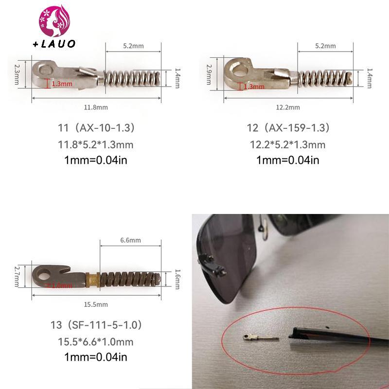 Kính Mắt Springevenstar - Bộ 2 Chiếc Linh kiện Thay Thế, Thép Không Gỉ Lò Xo Flex Cho Khung Quang Bị Vỡ