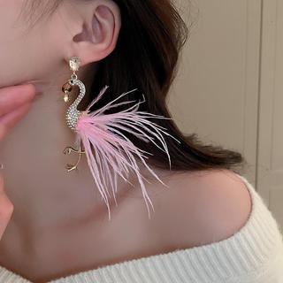 Bạc Kim Ngọt Ngào Fairycore Zircon Hoa Lông Bông Tai Hàn Quốc Ins Thiết Kế Độc Đáo Bông Tai Trang Sức Thời Trang Thanh Lịch Cho Nữ Nhẹ Sang Trọng