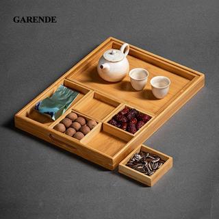 Garande Khay Phục Vụ Đĩa Trà Cà Phê Đĩa Đa Năng Mộc Mạc Ăn Tối Khay Đựng Thực Phẩm Ăn Nhẹ Hộp Đựng Cho Ngày Lễ Ăn