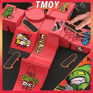 TMOY - Bộ Mini Ván Trượt Ngón Tay Cho Trẻ Em, Đồ Chơi Thể Thao và Quà Tặng Độc Đáo