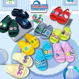 Dép tổ ong sticker ASIA dưới 2 tuổi dép tập đi cho bé Siêu Nhẹ Nhiều Màu - Hàng Chính Hãng