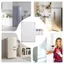 Lịch hàng tuần tủ lạnh DONOVANQQ Lịch hàng tuần, Công cụ lập kế hoạch hàng tuần bằng Acrylic trong suốt có thể tái sử dụng, Tủ lạnh đa chức năng Không khung có thể tháo rời Bảng ghi nhớ có thể xóa được Nhà bếp