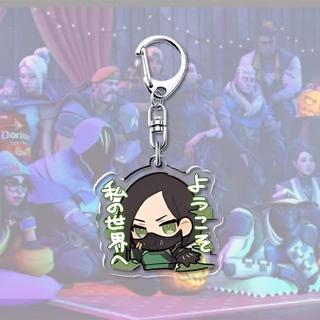 Móc khóa VALORANT ver EMOJI in hình game anime chibi trong acrylic phụ kiện xinh xắn tiện lợi_ĐH Women Nữ