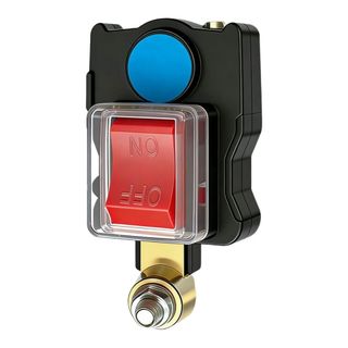 [Còn hàng] Công tắc ngắt kết nối pin xe tải, Công tắc ngắt kết nối xoay thiết kế loại T, Màn hình kỹ thuật số điện áp 12V 24V Giám sát điện áp thực- Công tắc nguồn