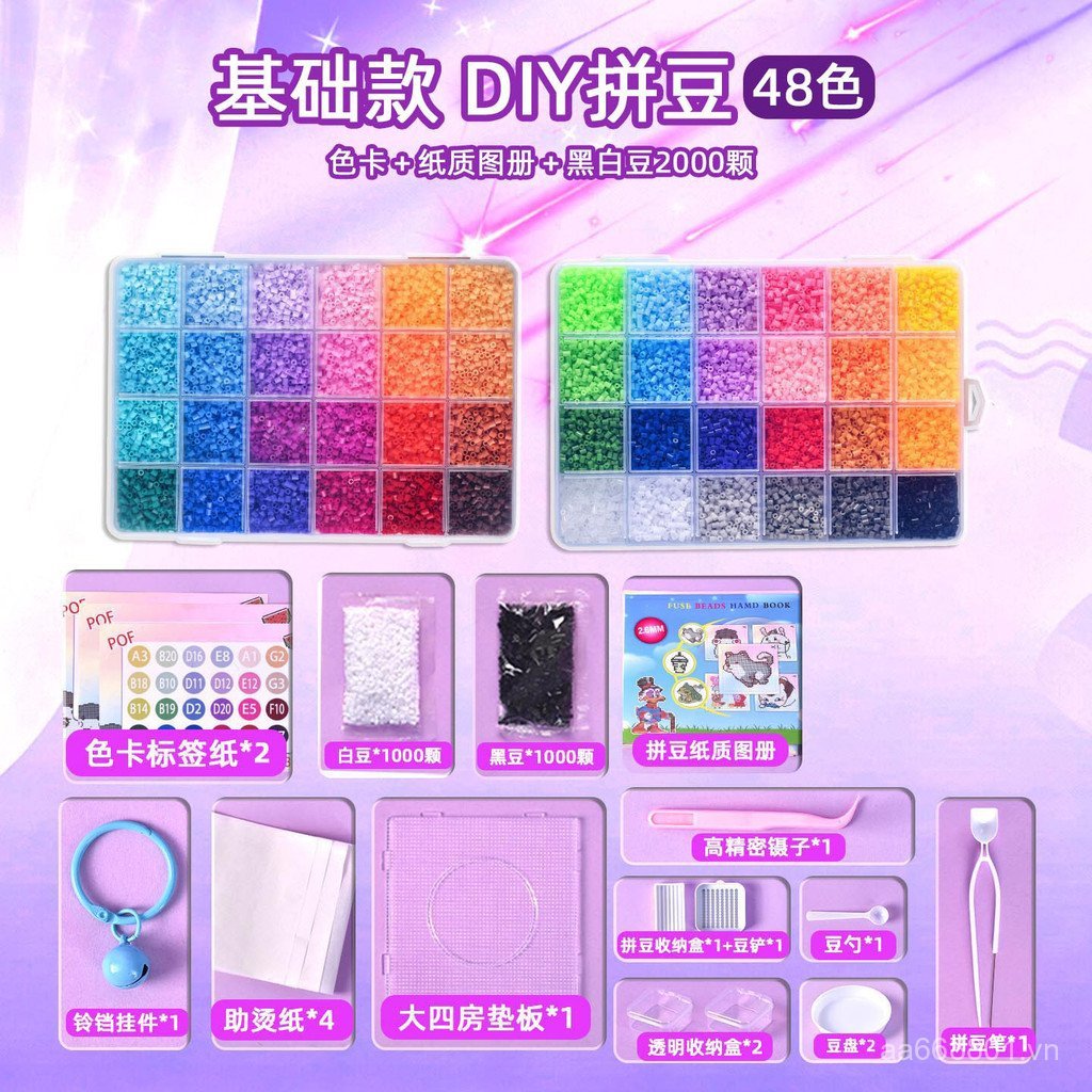 Đậu Sáng Tạo Handmade Tự Làm Chất Liệu Gói Đậu Bút Xếp Hình Bảng Đậu Trọn Bộ Đồ Chơi Giáo Dục Ba Chiều Fusion Bộ Y0LA