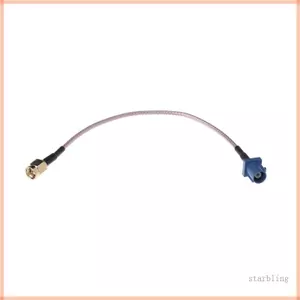 Star Fakra C Adapter Cắm SMA Nam GPS Ăng Ten Dây Nối Dài RG316 Dây Đuôi Heo 15cm Nam Pin Sang SMA Cắm Cho GPS An