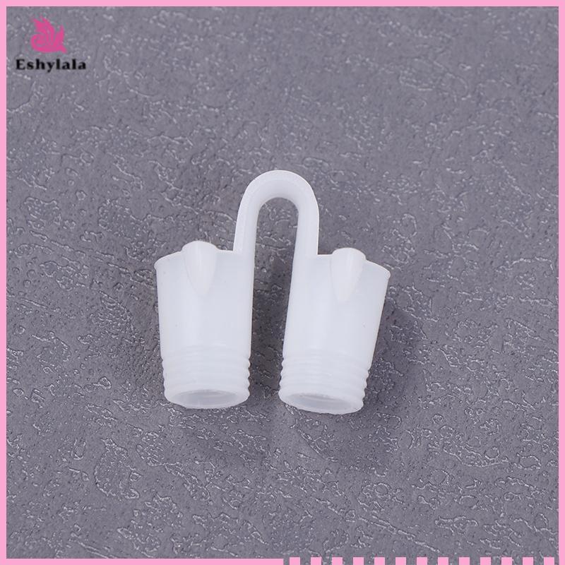 Eshylala Kẹp mũi silicone 4/8 cái chống ngáy, hỗ trợ thở dễ, thiết bị giãn mũi thoáng khí [MỚI]