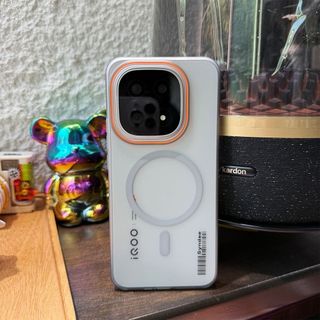 Từ Tính Cao Cấp Đơn Giản Cho iqoo 15 Ốp Điện Thoại Phong Cách Mới iqoo13 Siêu Mỏng Da Cảm Thấy Mờ Vỏ Cứng Chống Sốc