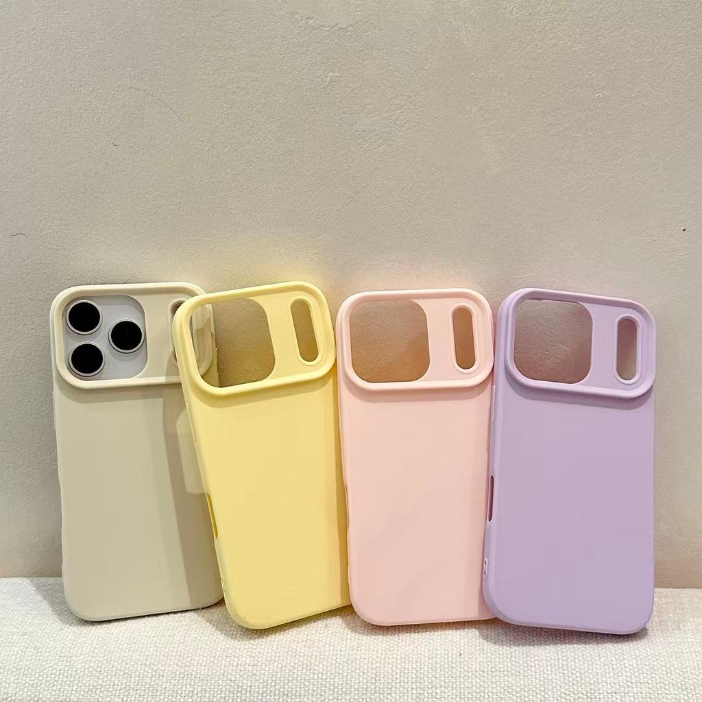 Ốp lưng iPhone vỏ mềm dạng lỏng màu trơn đơn giản phù hợp cho iPhone 17 Pro Max iPhone 17 16 15 14 13 12