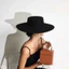 TOPTOOLCX Nữ Flatcap, Retro Hepburn Phong Cách Rộng Vành Nỉ Mũ, Nhà Thờ Thanh Lịch Pháp Dame Mũ Flat-top Mũ Nữ