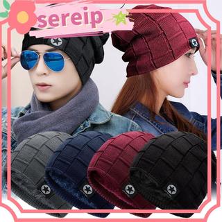Mũ beanie mùa đông SEREIP, Mũ chui đầu mềm mại sang trọng, Bịt tai dày ấm áp mùa đông Mũ bảo vệ tai Thể thao ngoài trời