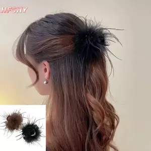 Kẹp Tóc Lông Vũ Thanh Lịch, Tinh Tế - Phù Hợp Làm Quà Tặng Thời Trang Cho Nữ