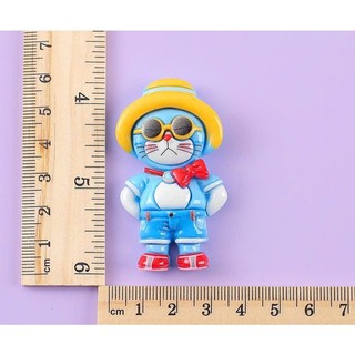 Set charm Doraemon: Băng đảng mèo- Hàng size to, bao ngầu bao chất
