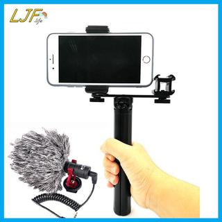 LJF Ba Lạnh Gắn Giày Braet Thanh Nối Dài Với 1 / 4 Inch & 3 / 8 Inch Cho Gimbal Ổn Định Chân Máy Ảnh Đèn Flash Kim Loại Ba Đầu Khởi Động Lạnh VN