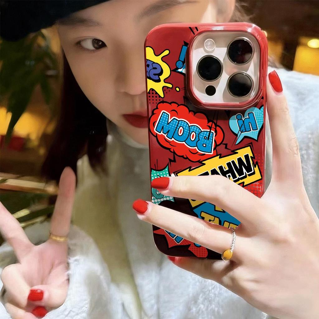 Truyện tranh đường phố cho trường hợp iPhone 17promax iPhone 16plus mới 15 Jelly Case 1312 Ý tưởng