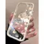 Light Coffee Cub cho iPhone 17 16Promax trường hợp 15 11 3 trong 1 bezel