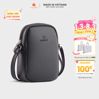 Túi Yuumy (Thời trang nữ mini dáng đứng - Túi đeo chéo da Seasand YN259)